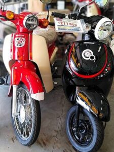 ホンダキティカブとくまモンジョルノ
